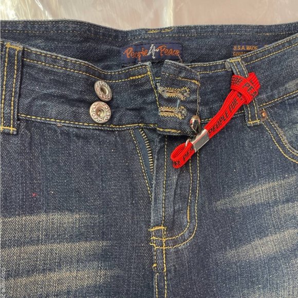 New People4Peace New Low Rise Boot Cut Size 31 - Picture 7 of 13